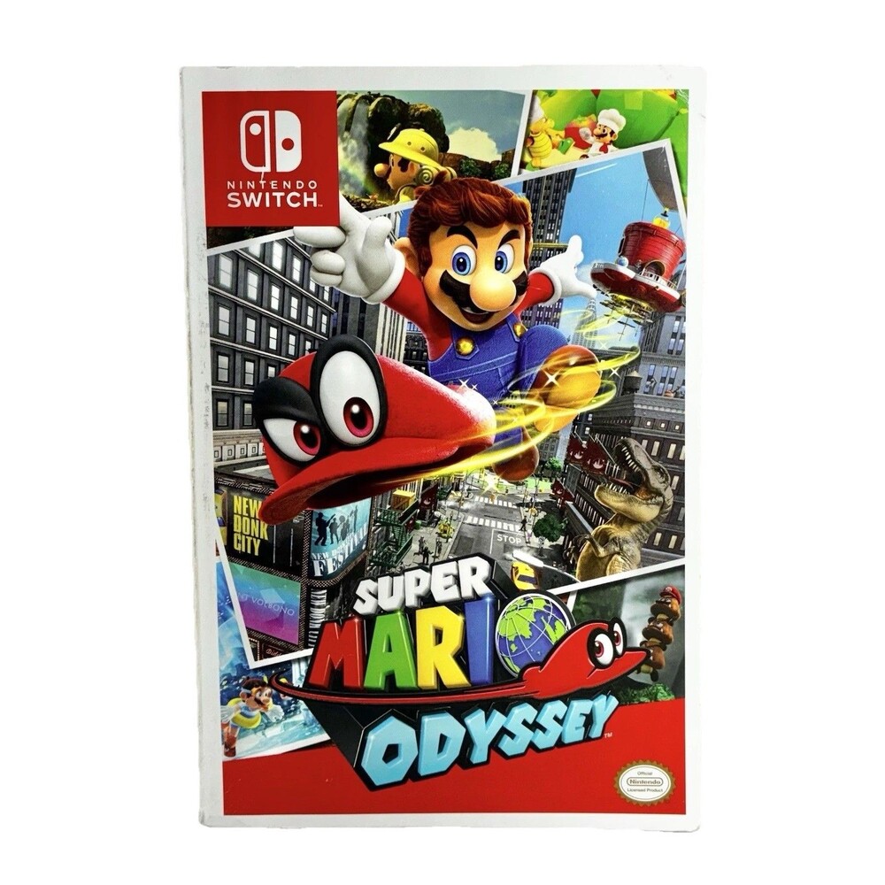 Super Mario Odyssey Nintendo Switch Prima Official Strategy Guide